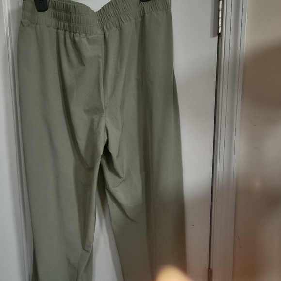 Prana Xl Women's Sage Green Wide Leg Pants - Picture 5 of 6